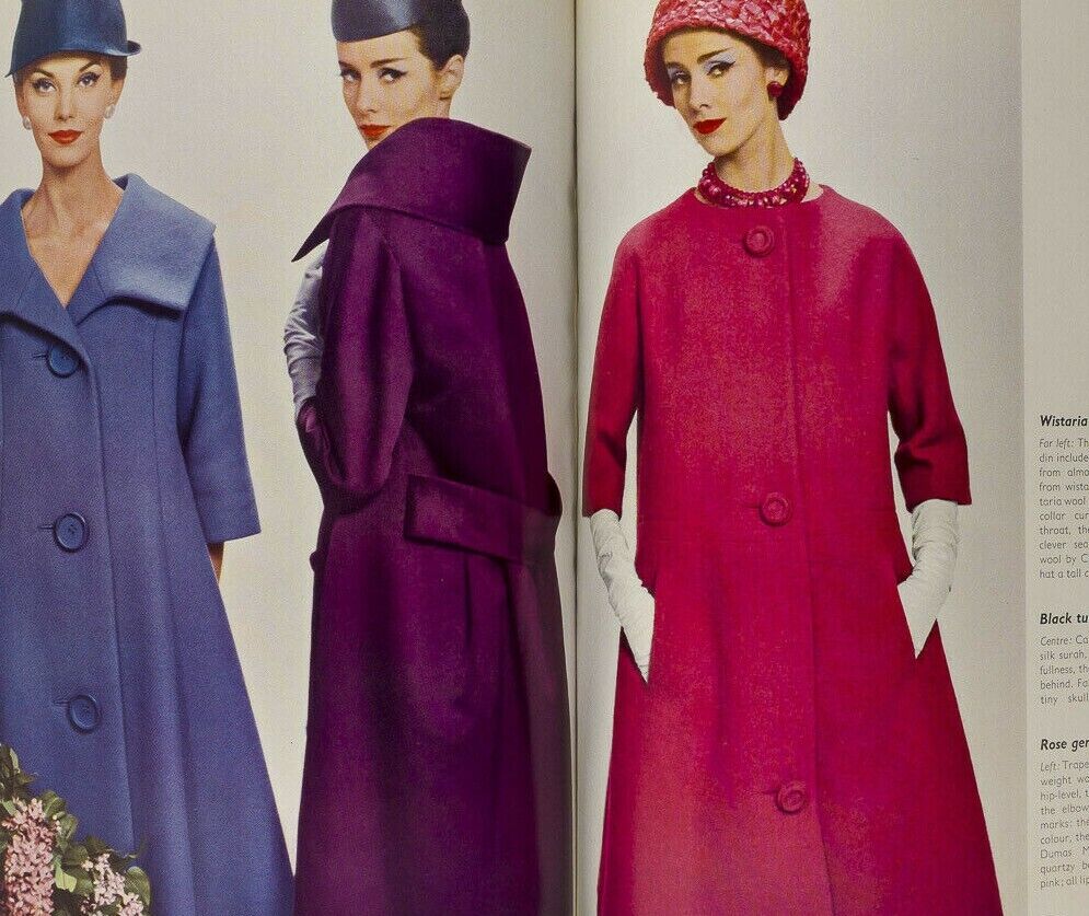 Brian Duffy YSL Grace Coddington LANVIN Collections NINA RICCI Vogue March 1960