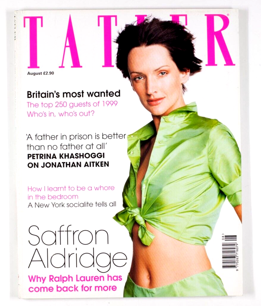 Saffron Aldridge GRETA SCACCHI Jodie Kidd PETRINA KHASHOGGI Ralph Lauren TATLER