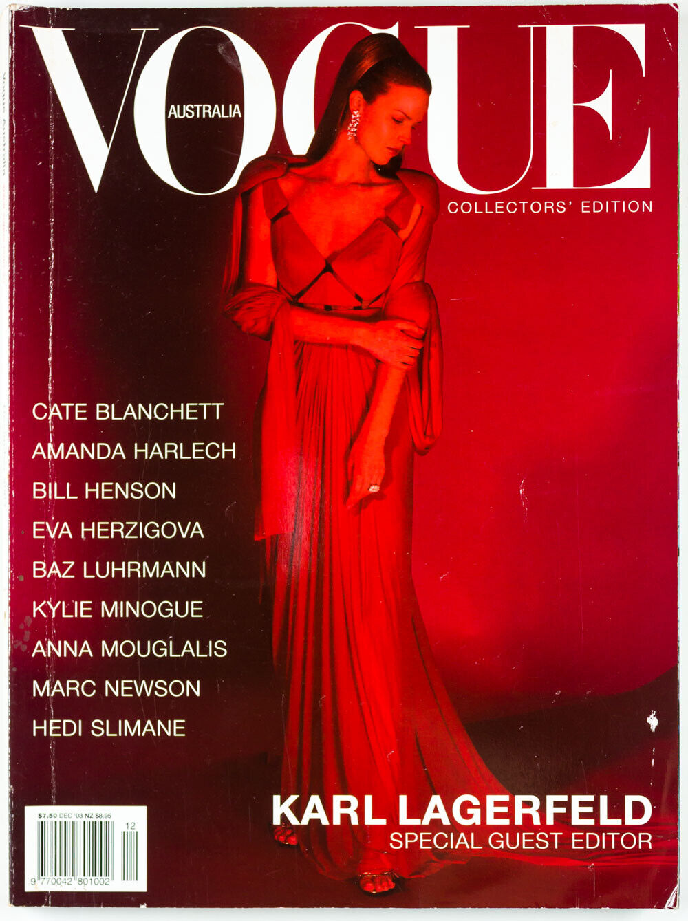 KARL LAGERFELD edited AUSTRALIAN VOGUE ~ Cate Blanchett BAZ LUHRMANN Bill Henson