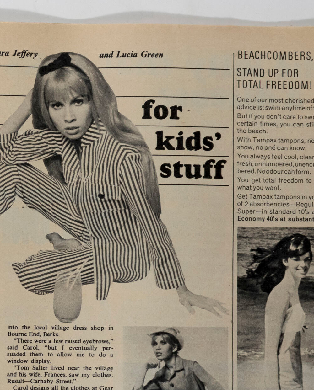 Magic Roundabout Magazine Audrey Hepburn ALBERT FINNEY Magic Roundabout Titbits magazine 60s ...