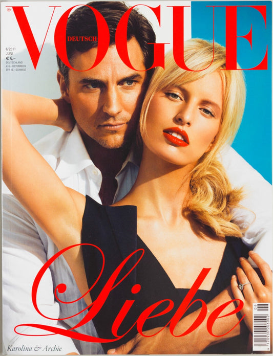 Karolina Kurkova BRUCE WEBER Freja Beha VOGUE June 2011 German ARIZONA MUSE Love