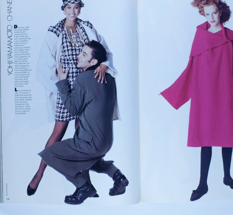 Lisa Graham MADONNA Bruce Weber PHILIP SEYMOUR HOFFMAN Elle October 1987