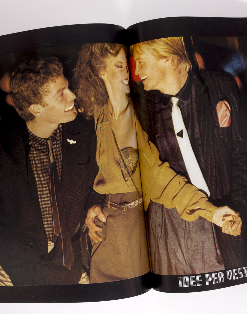 David Bowie BRUCE WEBER Oliviero Toscani NIGHT MAGAZINE Punk CLUBS L’uomo Vogue