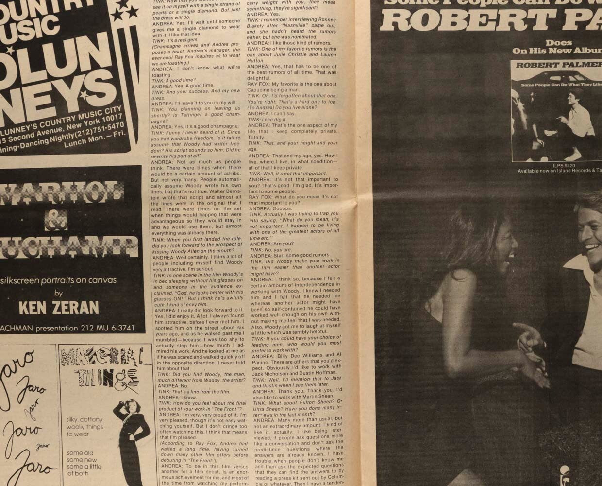 Elizabeth Taylor HELMUT NEWTON Jane Forth Nagisa Oshima  INTERVIEW MAGAZINE 1976