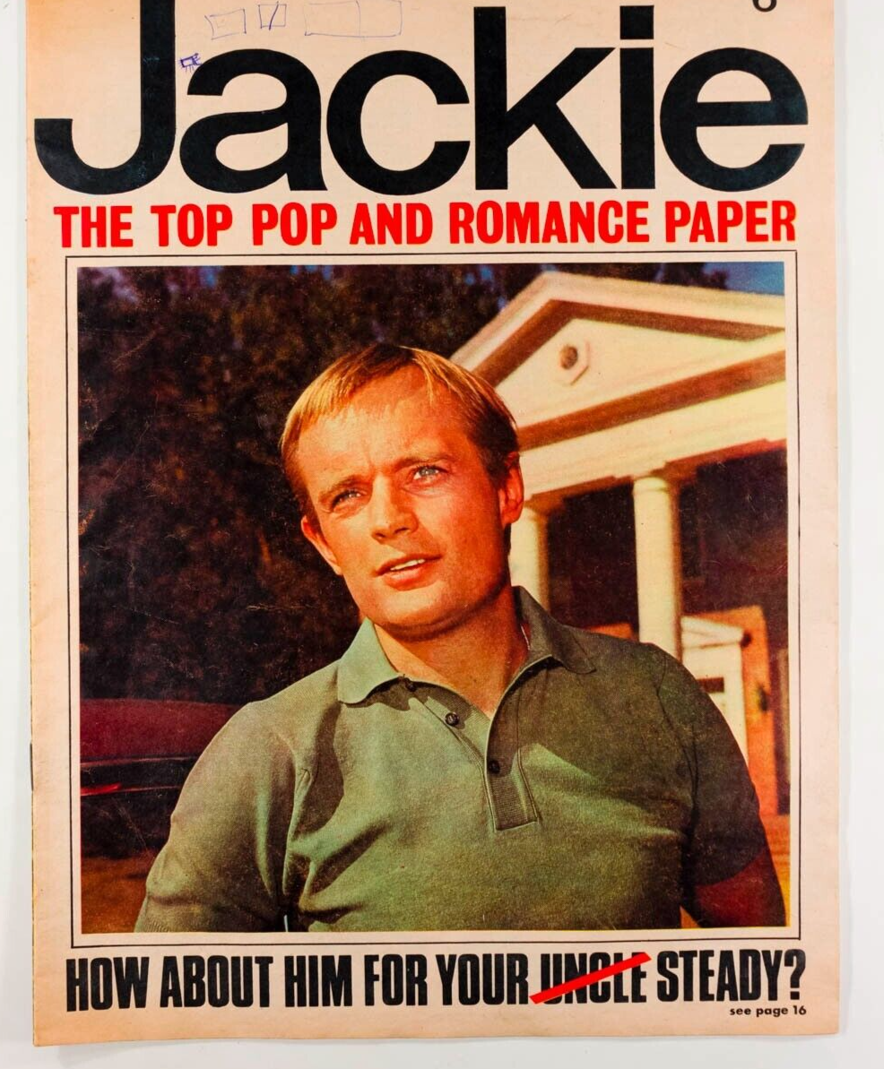 David McCallum THE MAN FROM UNCLE vtg 1960's fashion & music JACKIE magazine UK