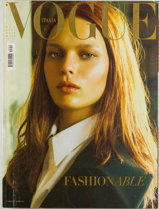 Elise Crombez HILARY RHODA Lily Cole NATASHA POLY Bruce Weber  2004 Vogue Italia