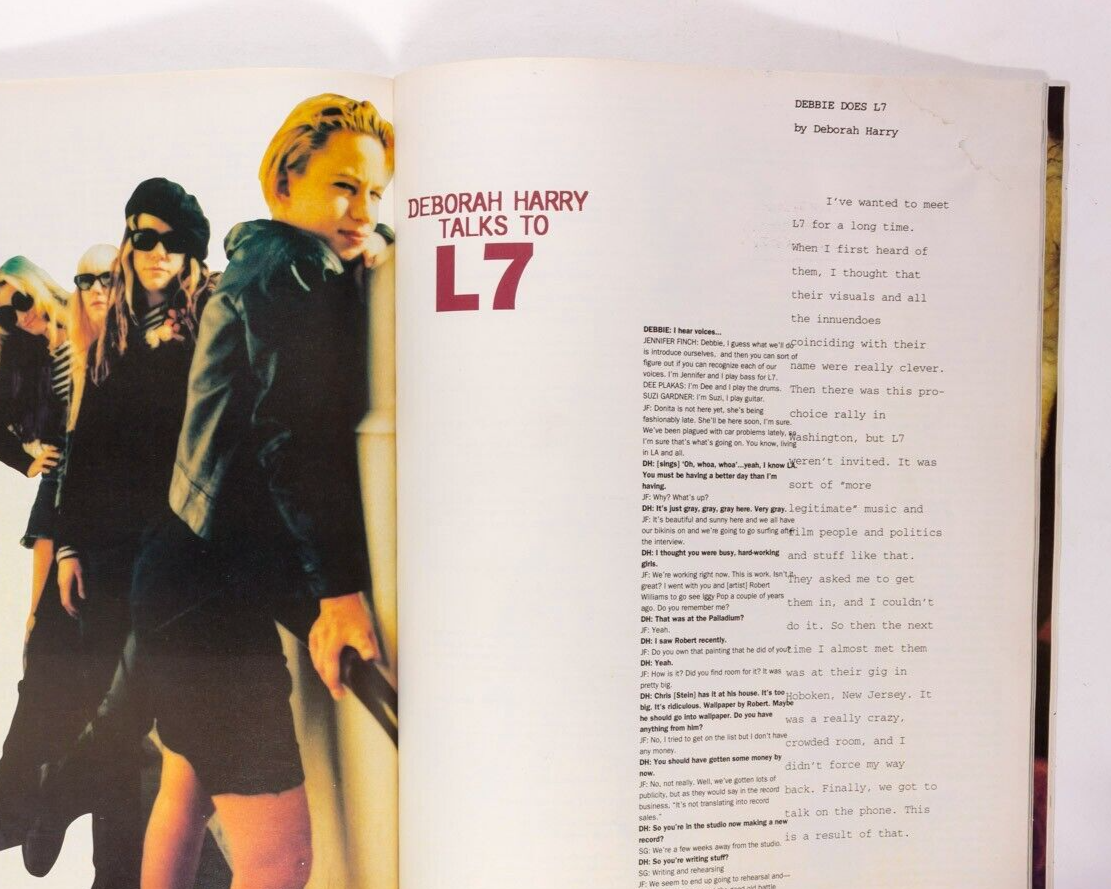 L7 The Muffs TAD Mazzy Star MICHAEL STIPE Moby YO LA TENGO music RAYGUN magazine