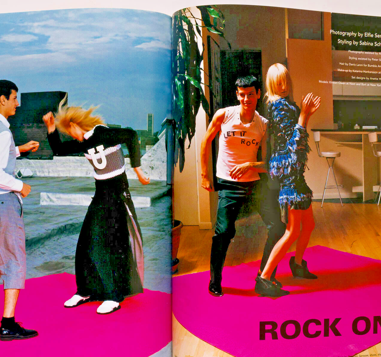 Amber Valletta KIRSTEN OWEN Adriana Lima i-D March 1999 Pina Bausch YAMAMOTO Raf