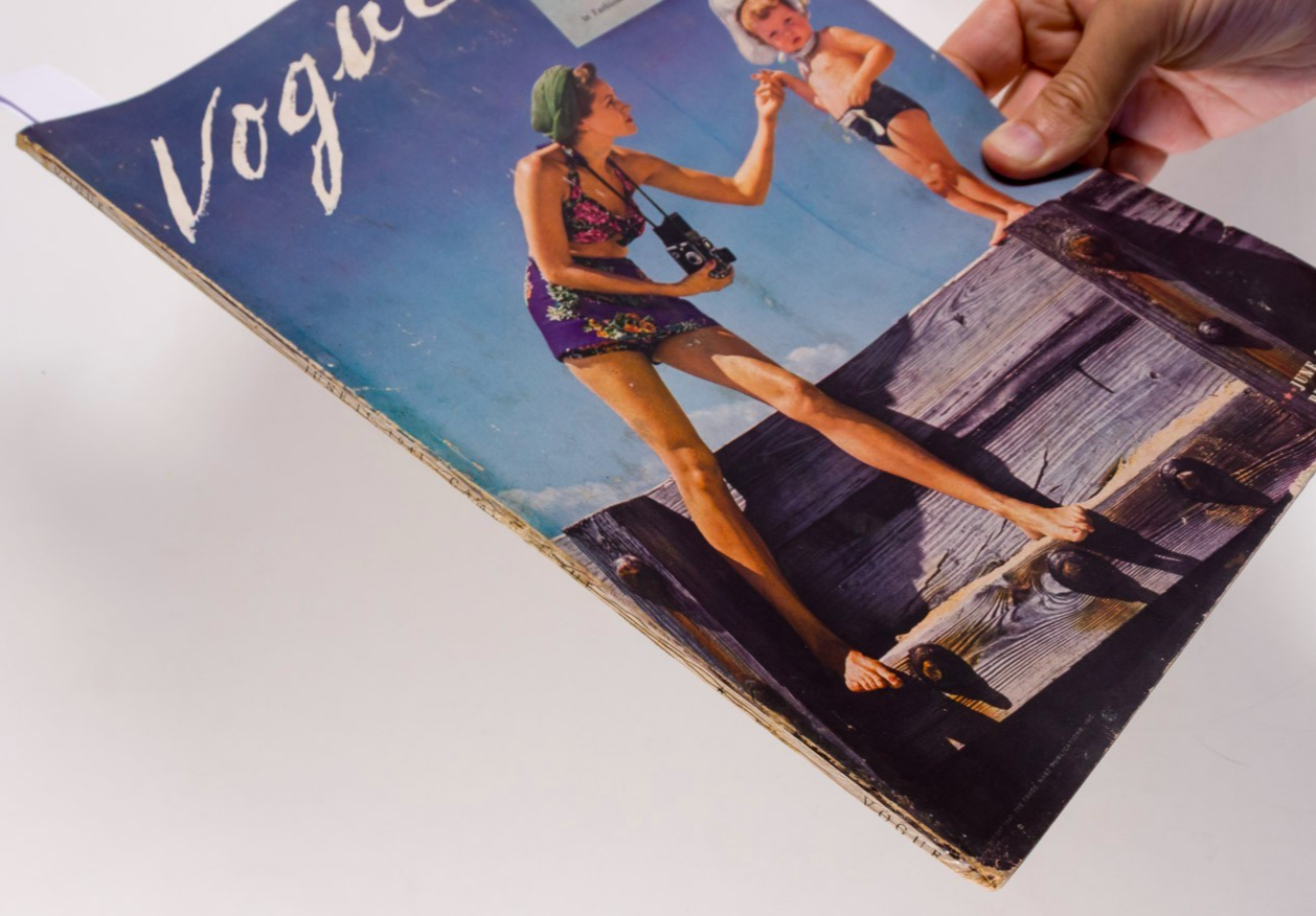 TONI FRISSELL Horst CECIL BEATON Vogue June 1941 Camera GEORGIA O'KEEFE vtg RBW