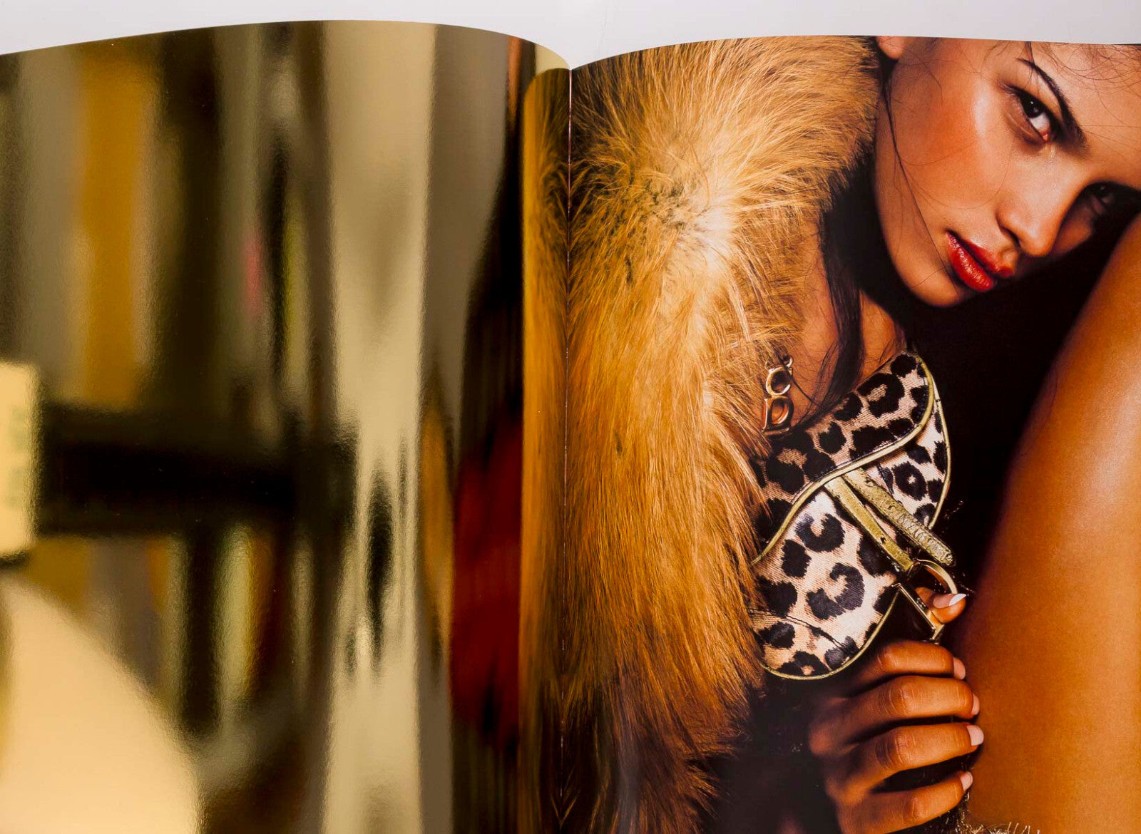 Raica Oliveira DIOR LOOKBOOK Autumn Fall Winter 2000 Nick Knight catalogue VTG