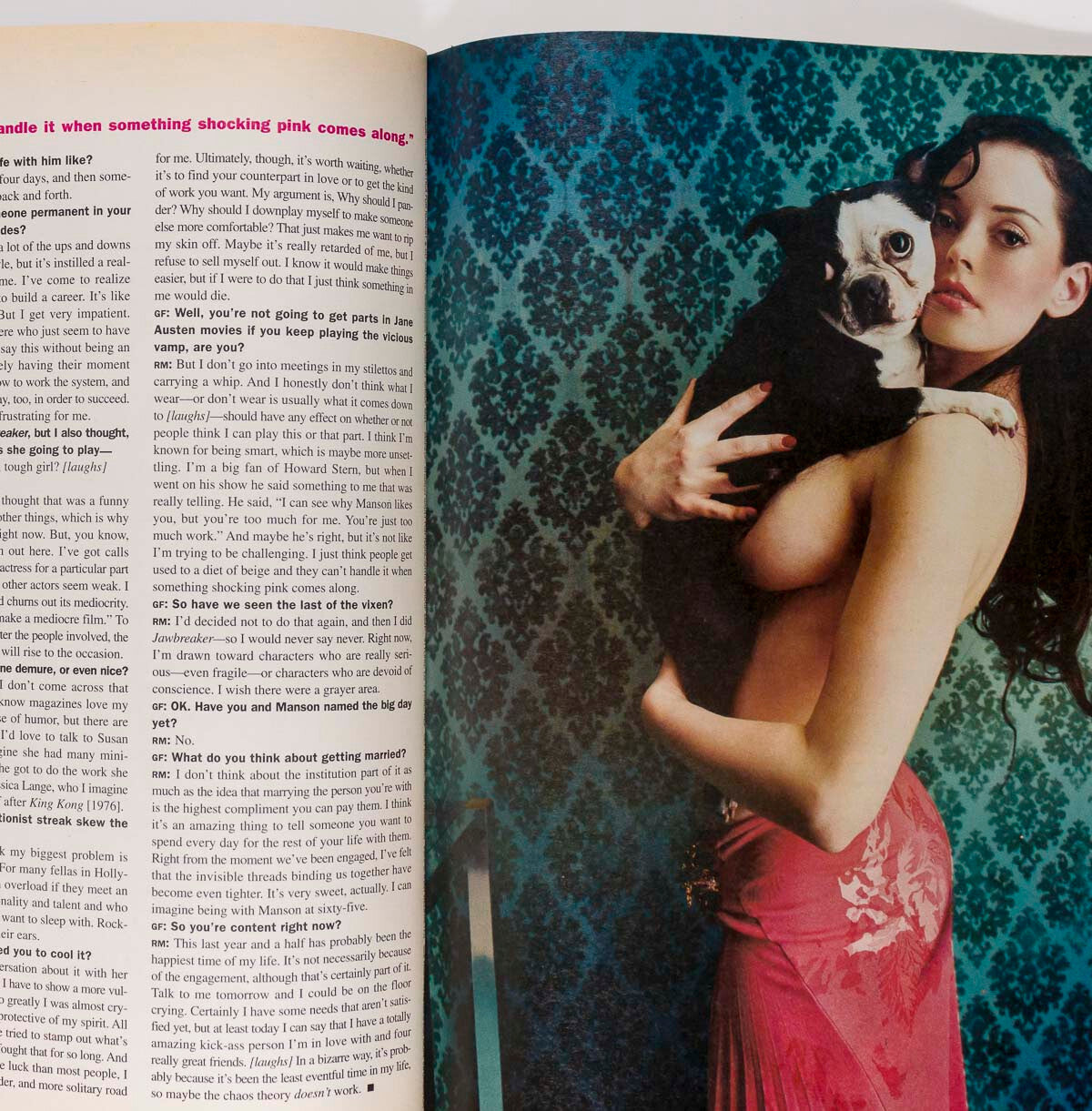 Rose McGowan KAWS STAR WARS Diane Lane ELLEN VON UNWERTH Interview magazine US
