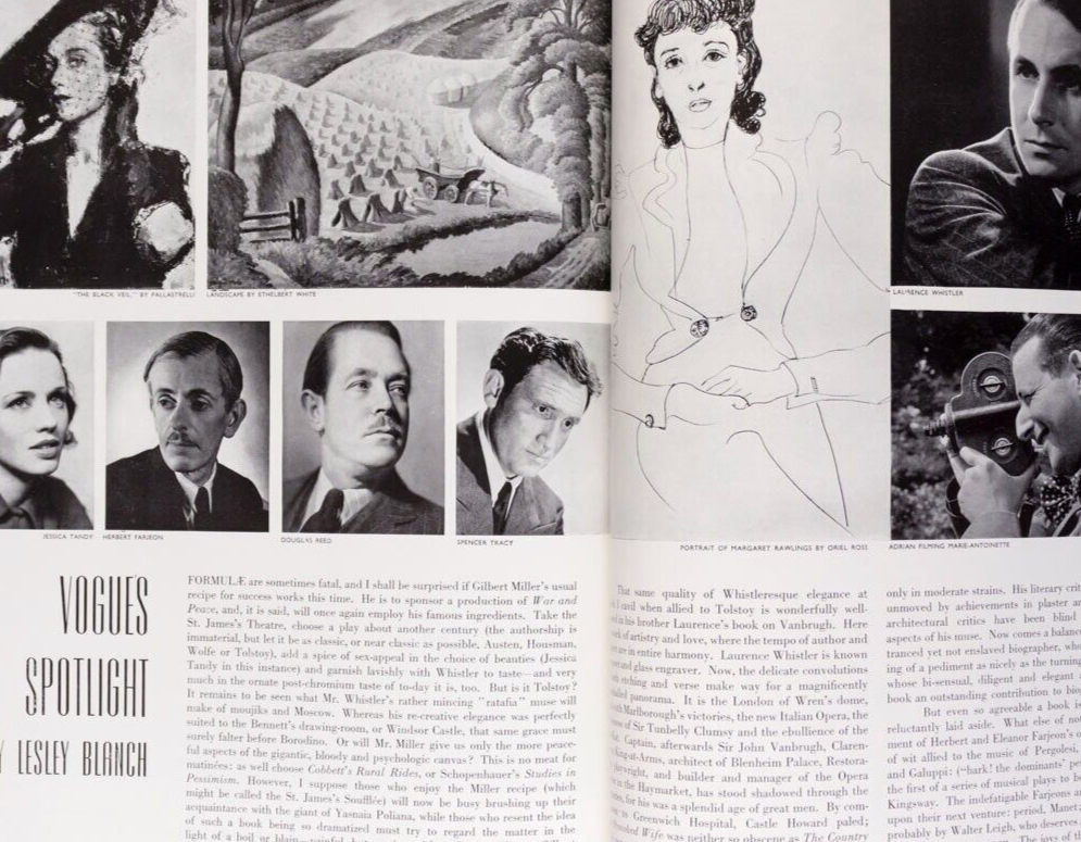 Benito LEE MILLER Christian Berard RBW Carl Erickson NORMAN PARKINSON Vogue 1938