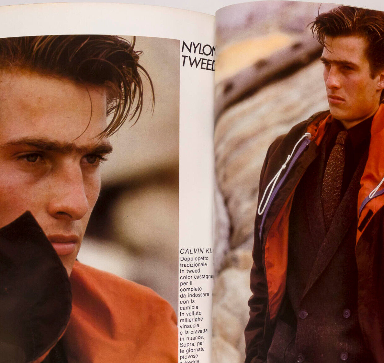 Calvin Klein DALI Skateboard PRET-A-PORTER COLLEZIONI Bruce Weber MEN'S HARPER'S