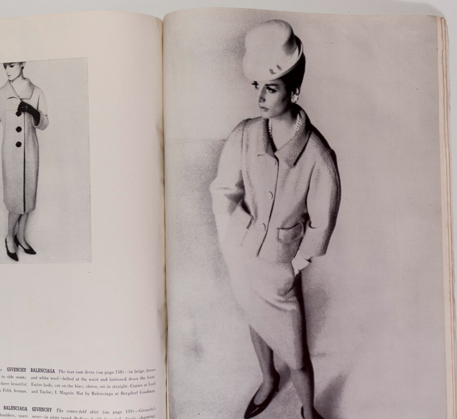 Tilly Tizzani MELVIN SOKOLSKY Saul Leiter HARPERS April 1962 Worth GIVENCHY Dior