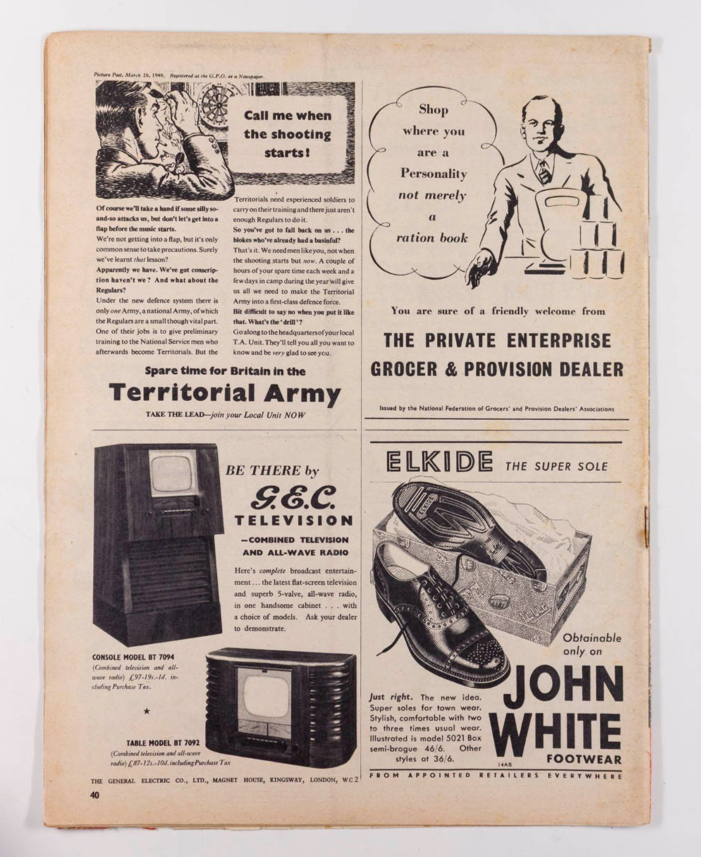 MARILYN MONROE Norma Jean PICTURE POST magazine 1949 Andre De Dienes MARCH WINDS