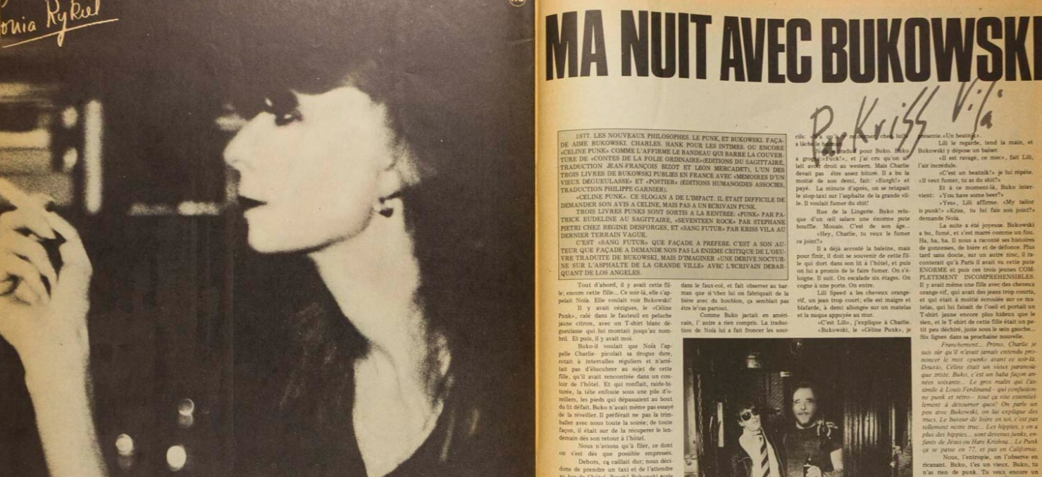 Mick Jagger SAYOKO Guy Bourdin FACADE magazine 5 1978 Charles Bukowski IGGY POP
