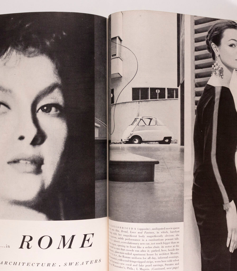 BLUMENFELD Balenciaga FELIKS TOPOLSKI Vogue March 1954 Ireland JEAN MOREAU Penn