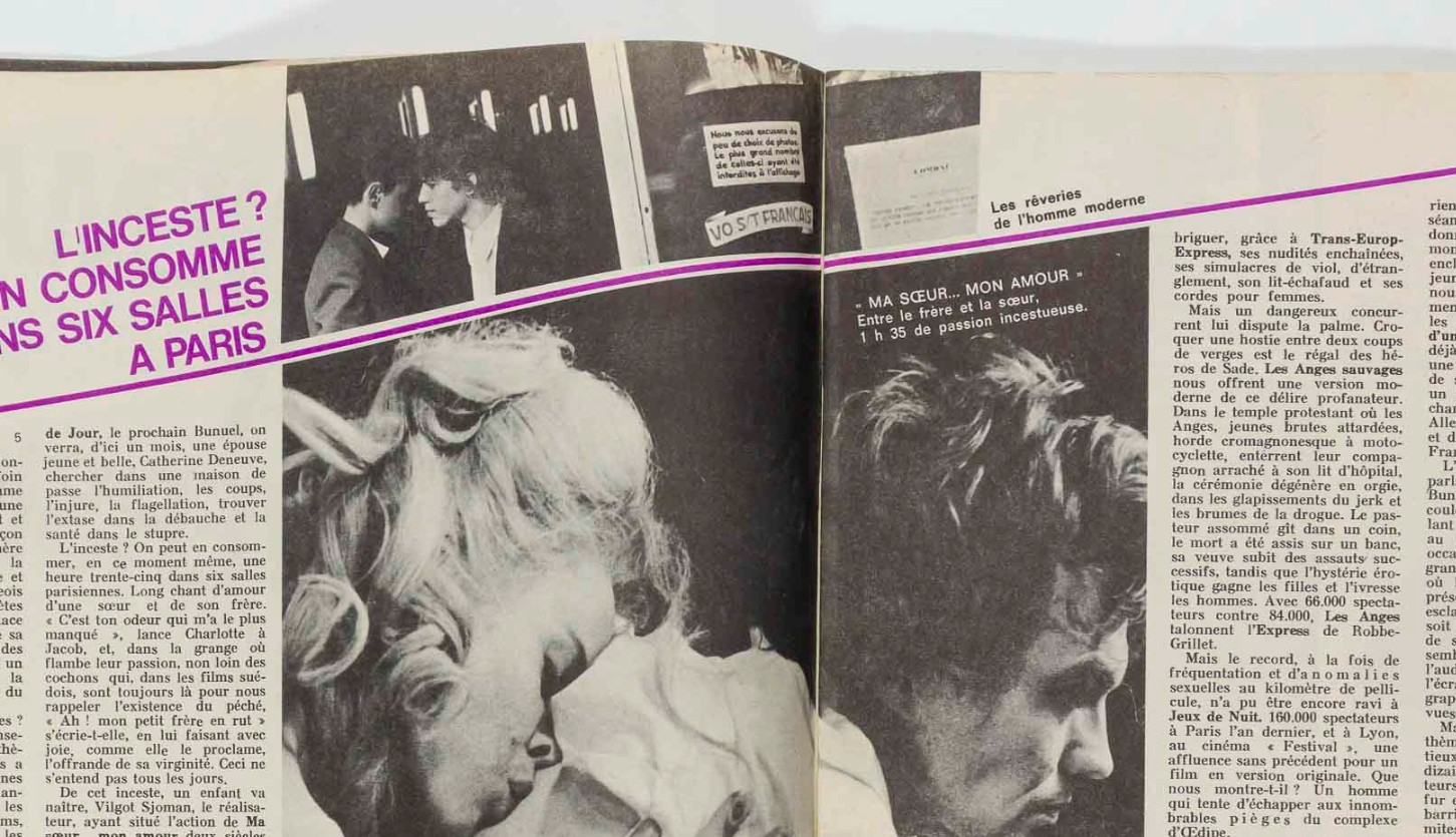 VERUSCHKA Blow Up DAVID HEMMINGS Sylvie Vartan CANDIDE March 1966 Lord Snowdon