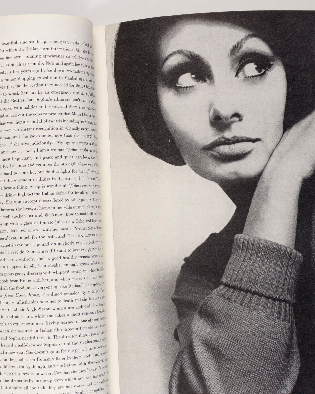 Donyale Luna 1st Harpers Bazaar black model SOPHIA LOREN Bill Brandt HIRO Flair