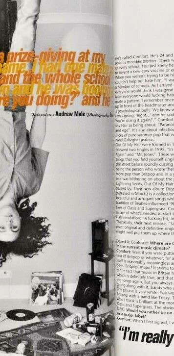 Bjork KYLIE Rei Kawakubo DAZED & CONFUSED December 1995 UNKLE Donna Trope # 16