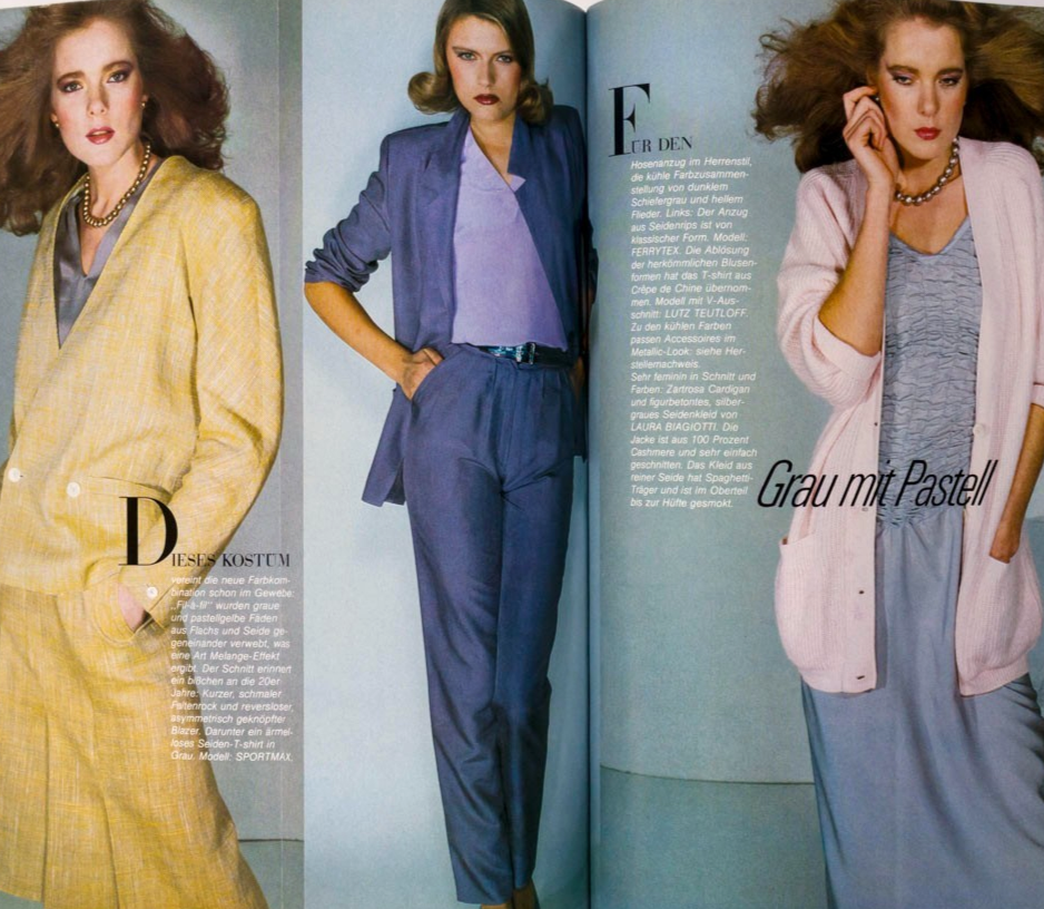 BROOKE SHIELDS Gia Carangi BARBARA NEUMANN Jodie Foster VOGUE GERMANY April 1980