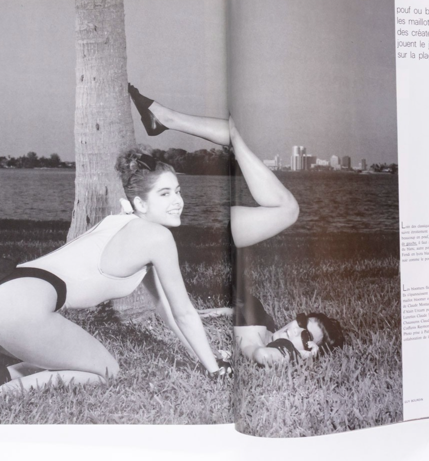 Kim Basinger GUY BOURDIN Kristen McMenamy PARIS VOGUE May 1987 Julie Delpy 676