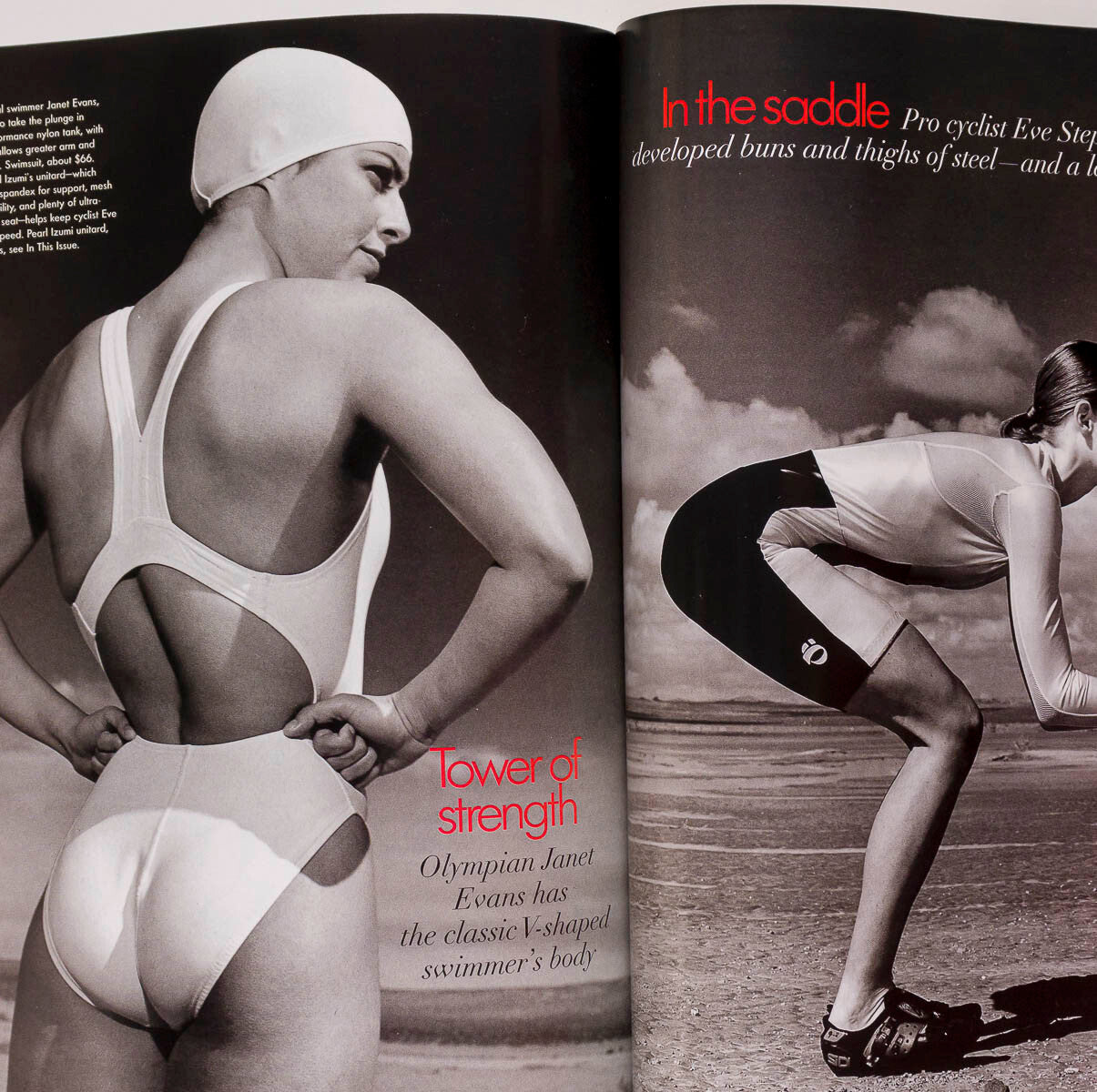 Claudia Schiffer EVA HERZIGOVA Helmut Newton US VOGUE May 1995 Trish Goff CHANEL