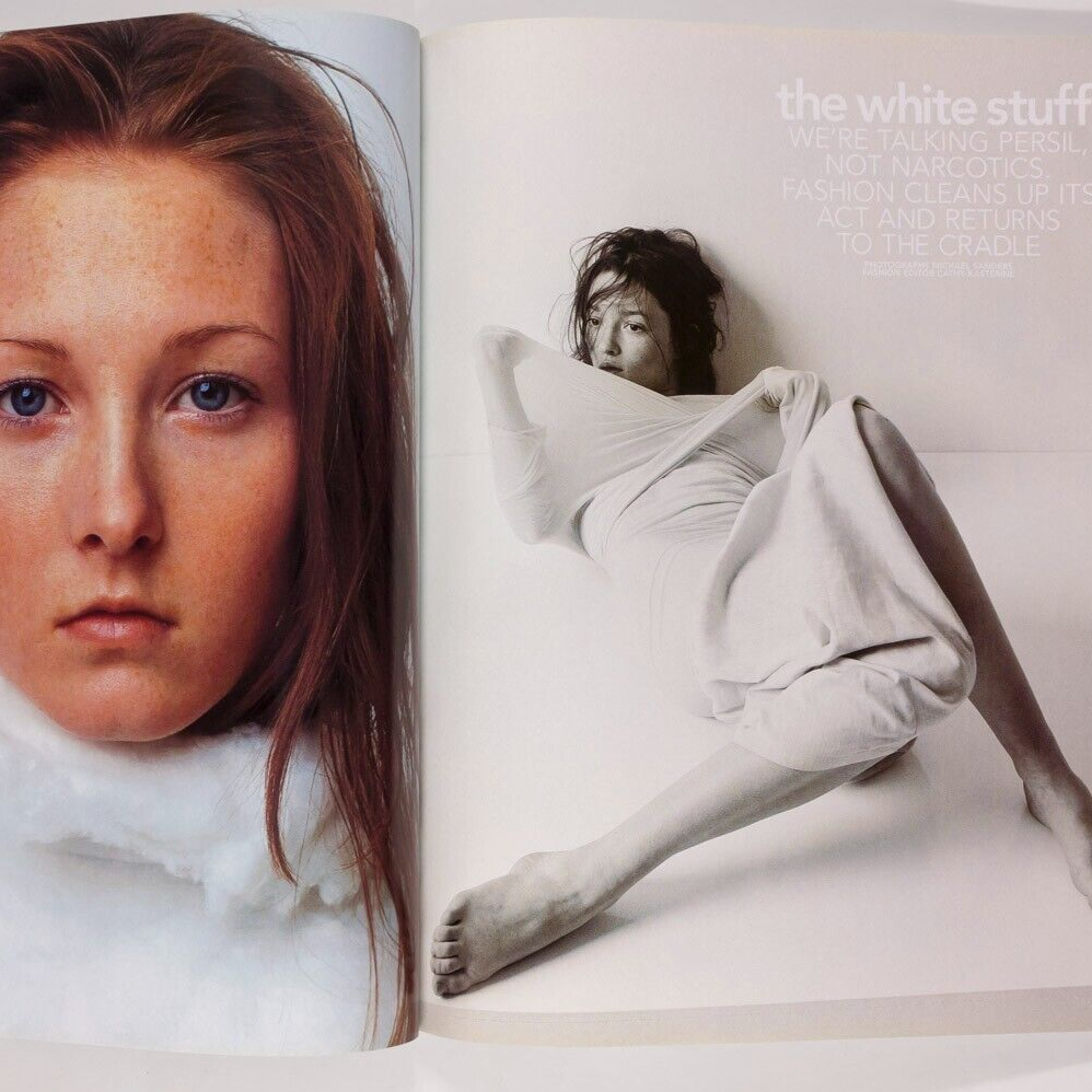 Christy Turlington CORDULA REYER Stella Tennant EMMA BALFOUR Frank magazine 1998