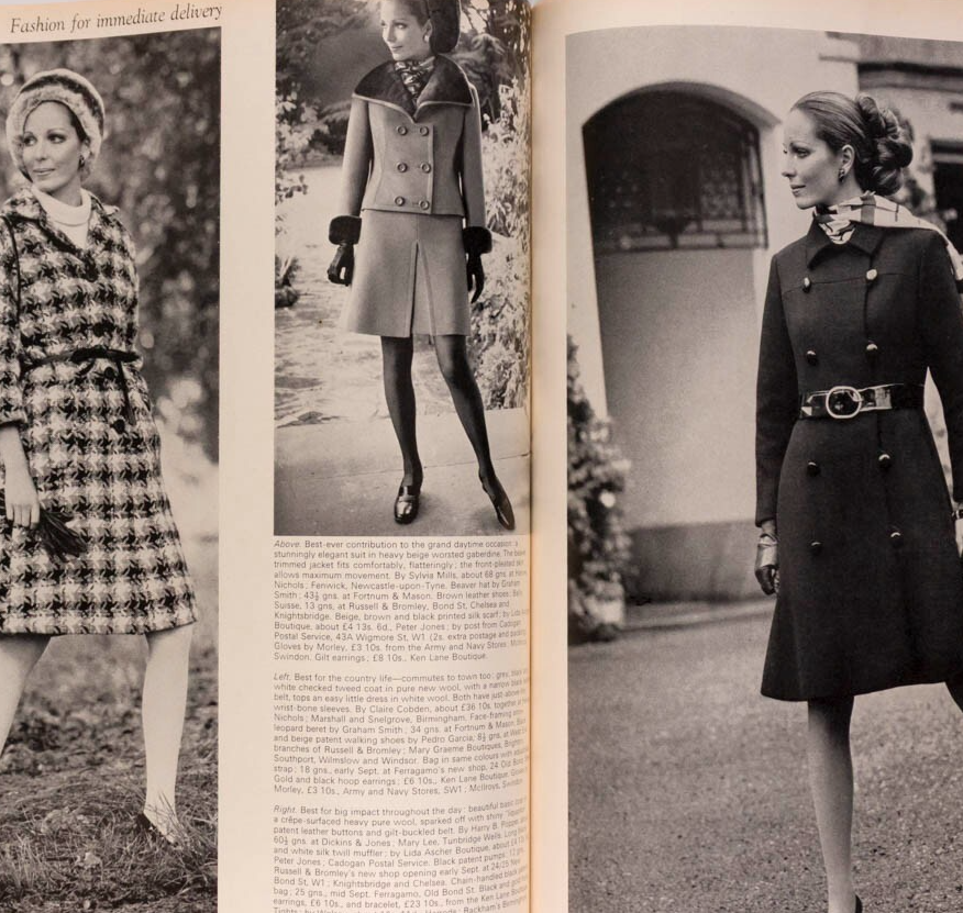VANESSA REDGRAVE Sandra Paul MOYRA SWAN Harper's September 1968 JOHN DONALD Heim