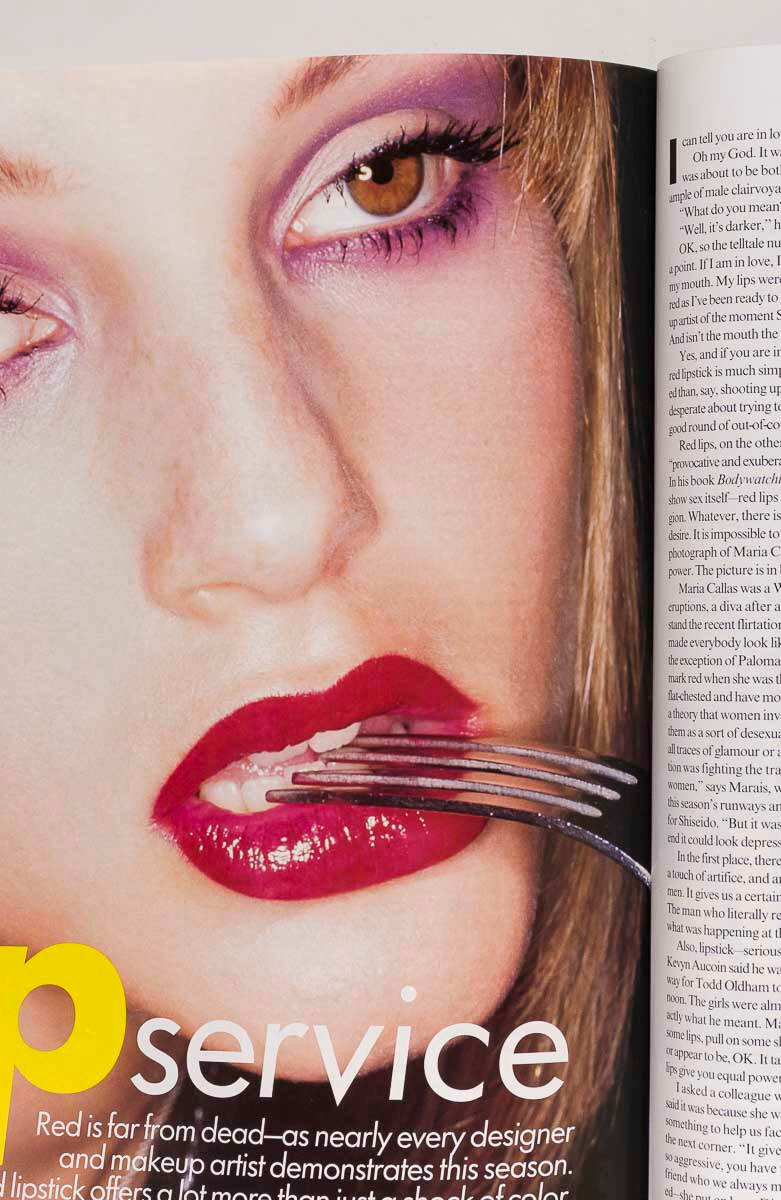 Karen Mulder LINDA EVANGELISTA Bridget Hall VOGUE August 1994 Kirsty Hume CK vtg