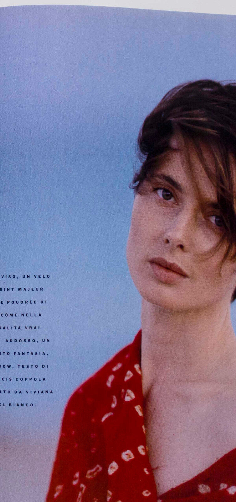 Isabella Rossellini YASMIN LE BON Cindy Crawford CORDULA REYER Jeny VOGUE ITALIA