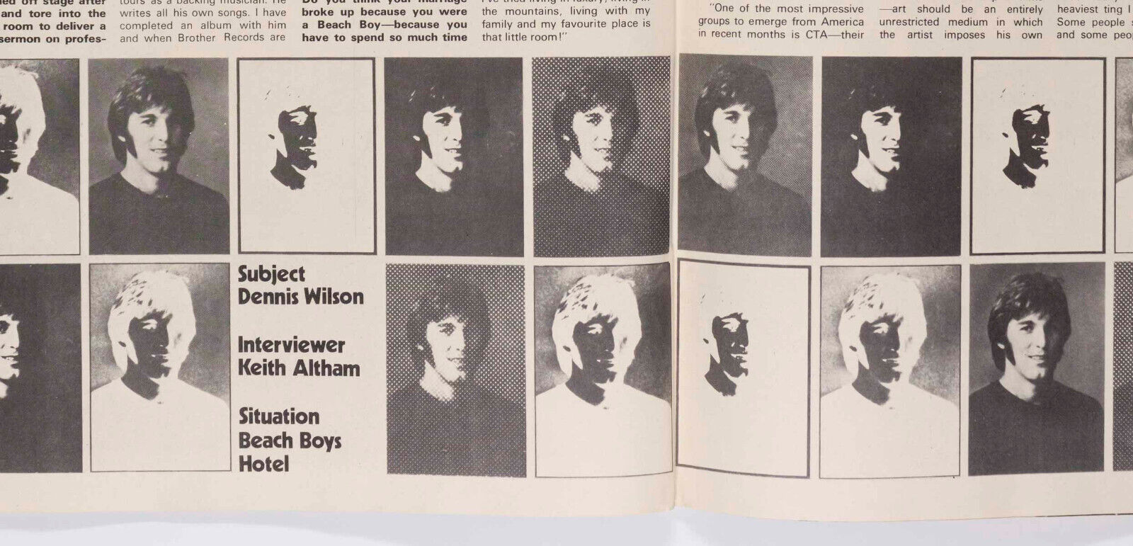 DENNIS WILSON living with CHARLES MANSON Rare UK interview THE FAMILY Beach Boys