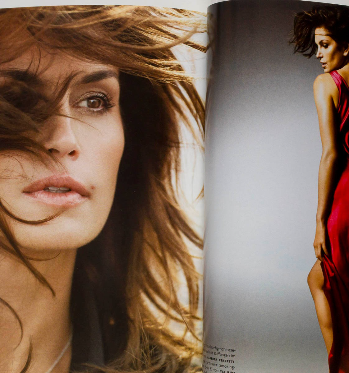 STEPHANIE SEYMOUR Karolina Kurkova TATJANA PATITZ Liya Kebede VOGUE April 2007