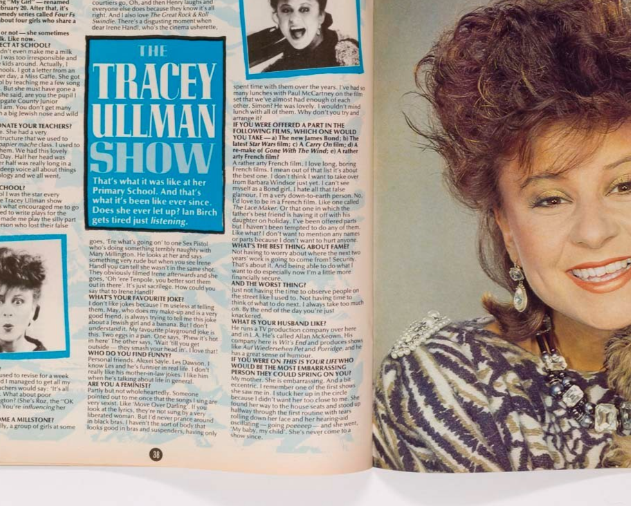 MADONNA Queen THE SMITHS Smash Hits February 1984 Tracey Ullman TINA TURNER Kemp