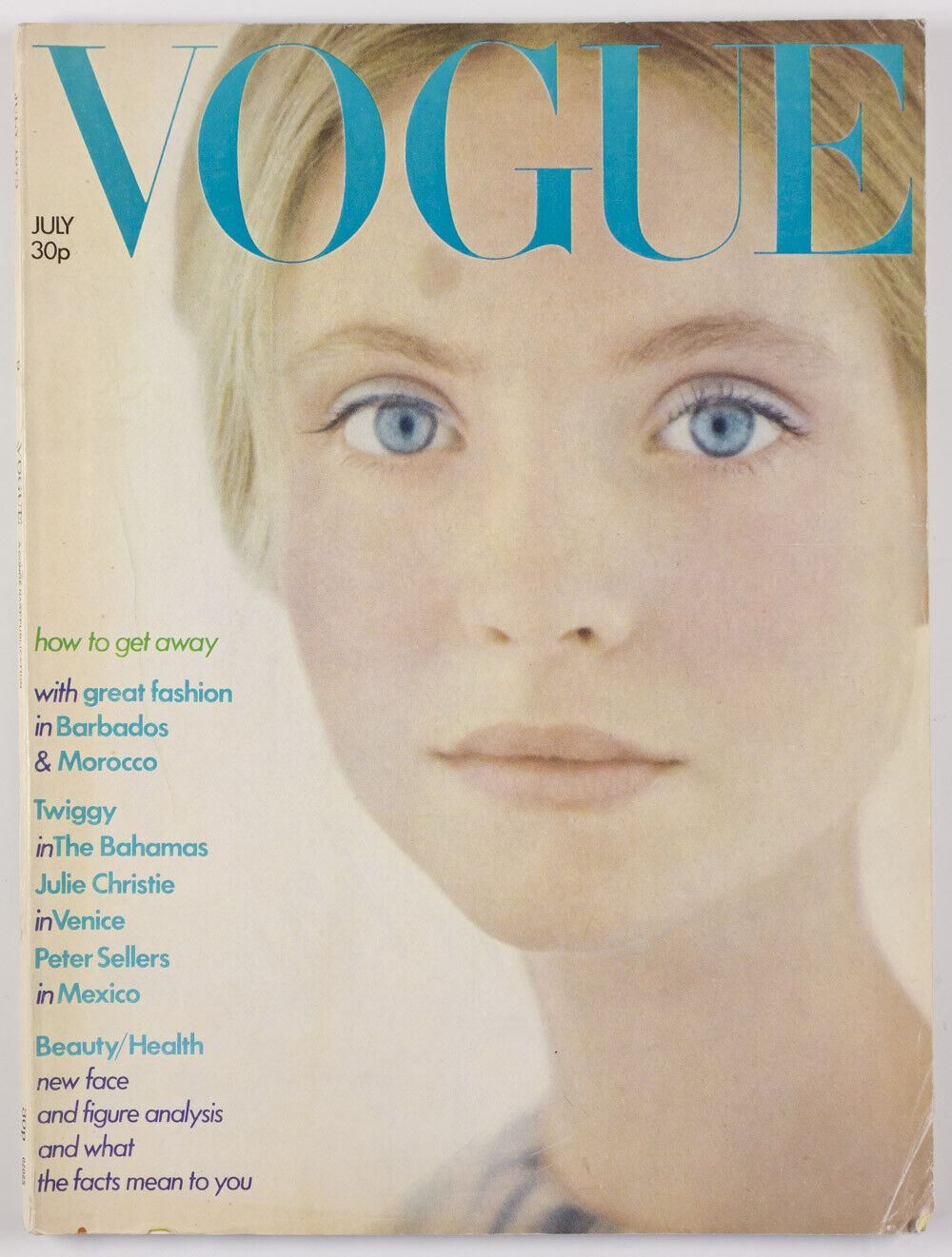 Apollonia NORMAN PARKINSON Twiggy BAHAMAS Olga Korbut PETER SELLERS Mexico VOGUE