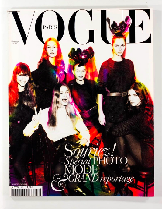 FREJA BEHA Natalia Vodianova STEVEN KLEIN Paris Vogue magazine 2005 November 862