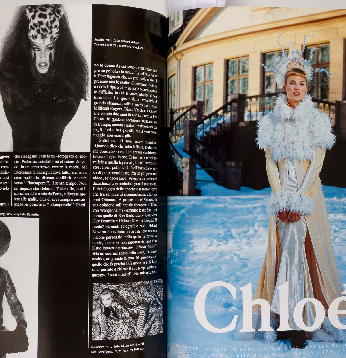 Kate Moss SOFIA COPPOLA Cindy Crawford CLAUDIA SCHIFFER Linda Evangelista VOGUE