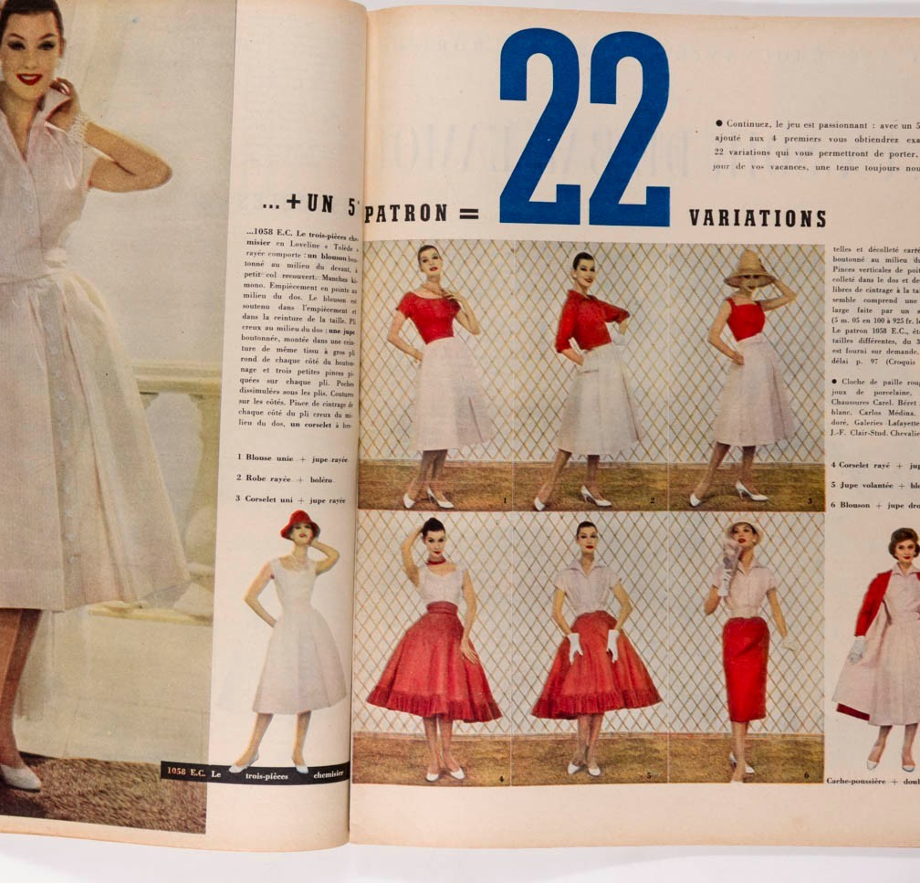 GRACE KELLY Lars Bo A J CRONIN Elle magazine 2 April 1956 Dior GIULIETTA MASINA