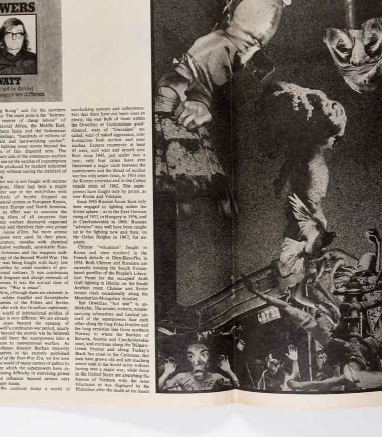 George Orwell 1984 Ralph Steadman TELEGRAPH September 20 1974 James Cameron UK