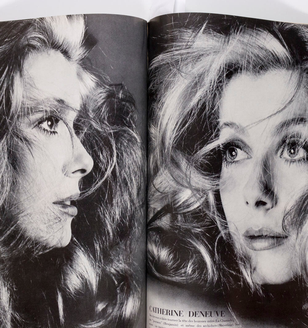 Catherine Deneuve SHARON TATE Guy Bourdin MIA FARROW Maudie James PARIS VOGUE 69