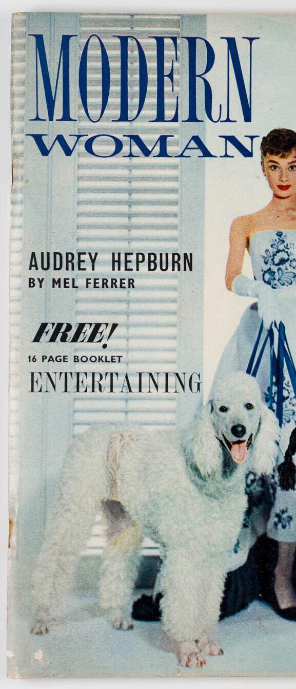 AUDREY HEPBURN H. E. Bates FRANK SINATRA Daphne du Maurier MODERN WOMAN magazine