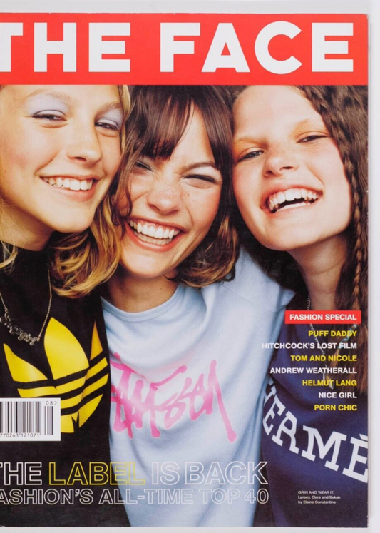Stussy HYSTERIC GLAMOUR Hermes ELAINE CONSTANTINE Gisele THE FACE magazine 1999