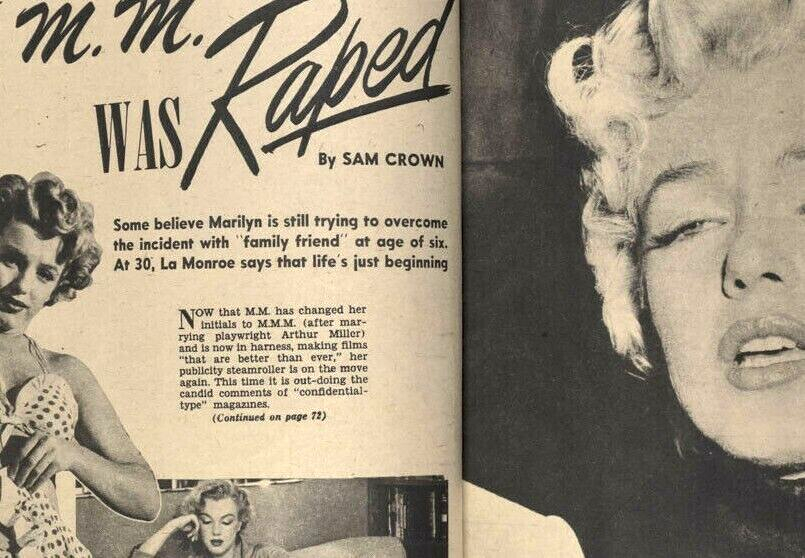 MARILYN MONROE Mickey Mantle JOE LOUIS Dave Sime CIA RUSSIA~ SIR! magazine