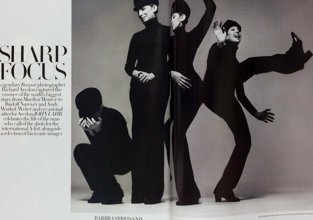 STEPHANIE SEYMOUR Marc Quinn AVEDON Jeisa Chiminazzo SAM TAYLOR WOOD Harper's UK