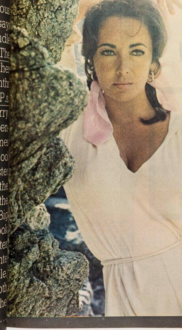 Elizabeth Taylor SUNDAY TIMES magazine 1965 January RICHARD AVEDON photos JAZZ