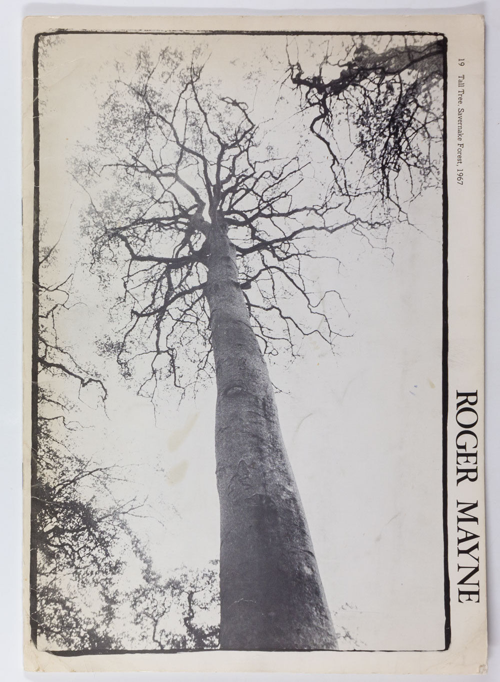 ROGER MAYNE 1974 Rare Catalogue for Exhibition photographs PHOTOGRAPHERS GALLERY