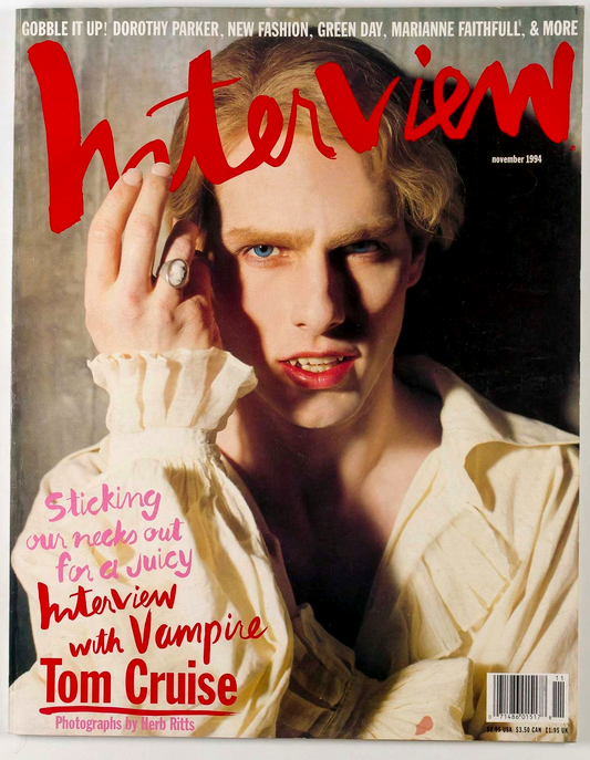 TOM CRUISE Ritts INTERVIEW Biggie KENNETH BRANAGH Reese ZELLWEGER November 1994