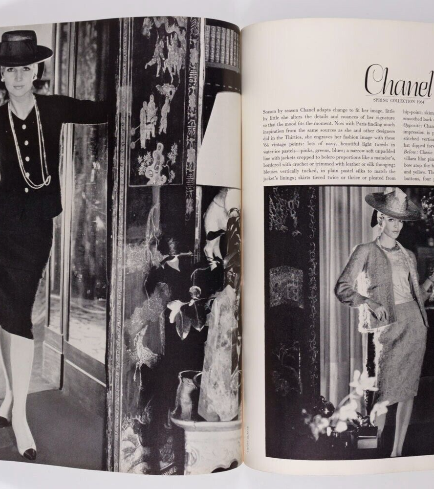 JEAN SHRIMPTON John Lennon APRIL ASHLEY Vogue March 1964 Biba CHANEL vtg MOD UK