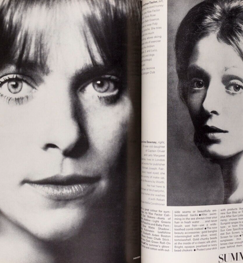 Maudie James PATTIE BOYD Edward Fox ANTONIO LOPEZ Erte LESLIE CARON Twiggy VOGUE