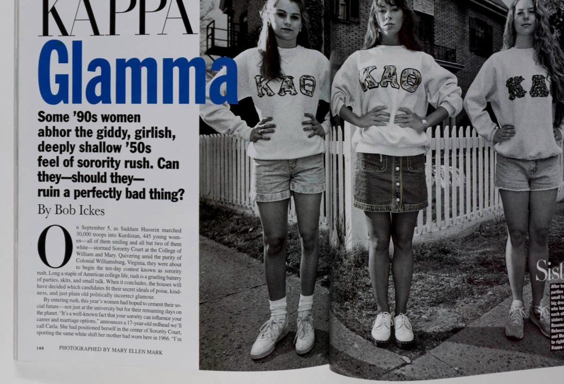 Helena Christensen CORINNE DAY Christy Turlington MARY MARK Allure November 1996